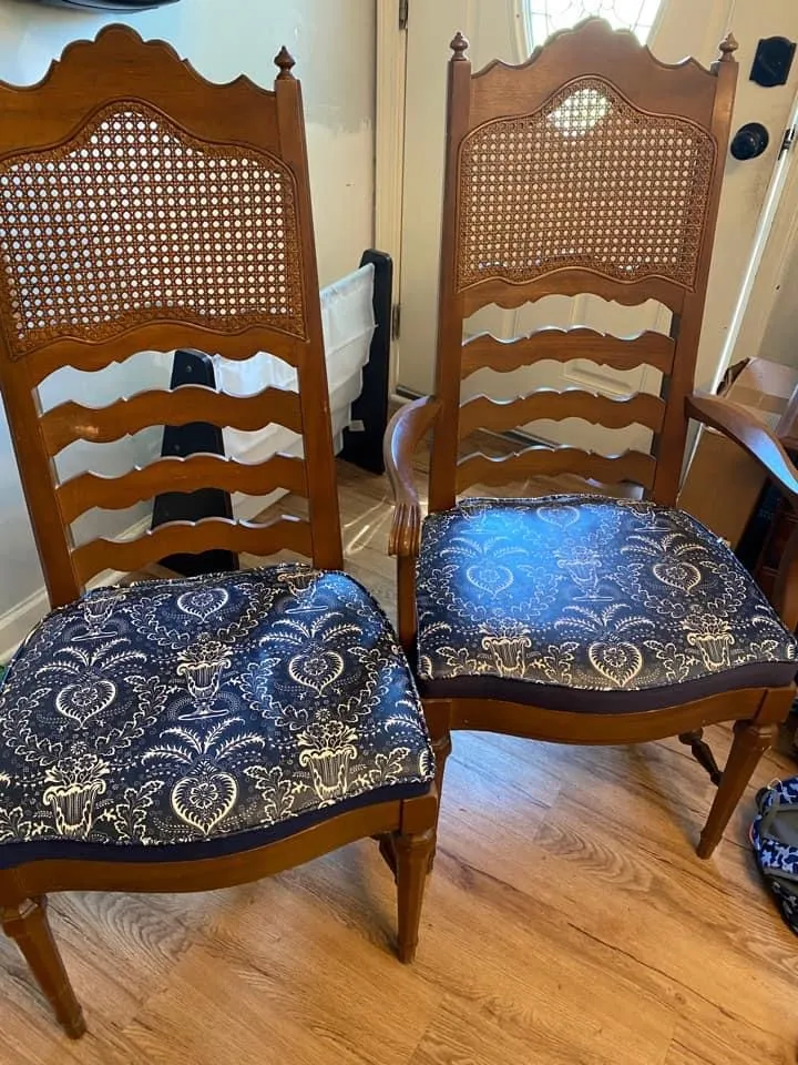 Thrifted chairs