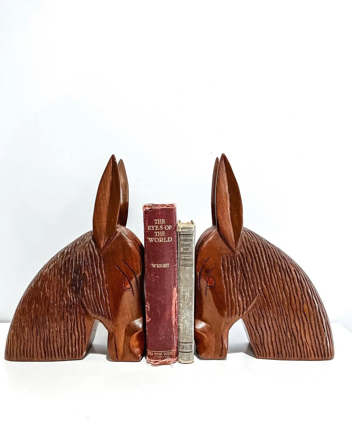 Donkey bookends