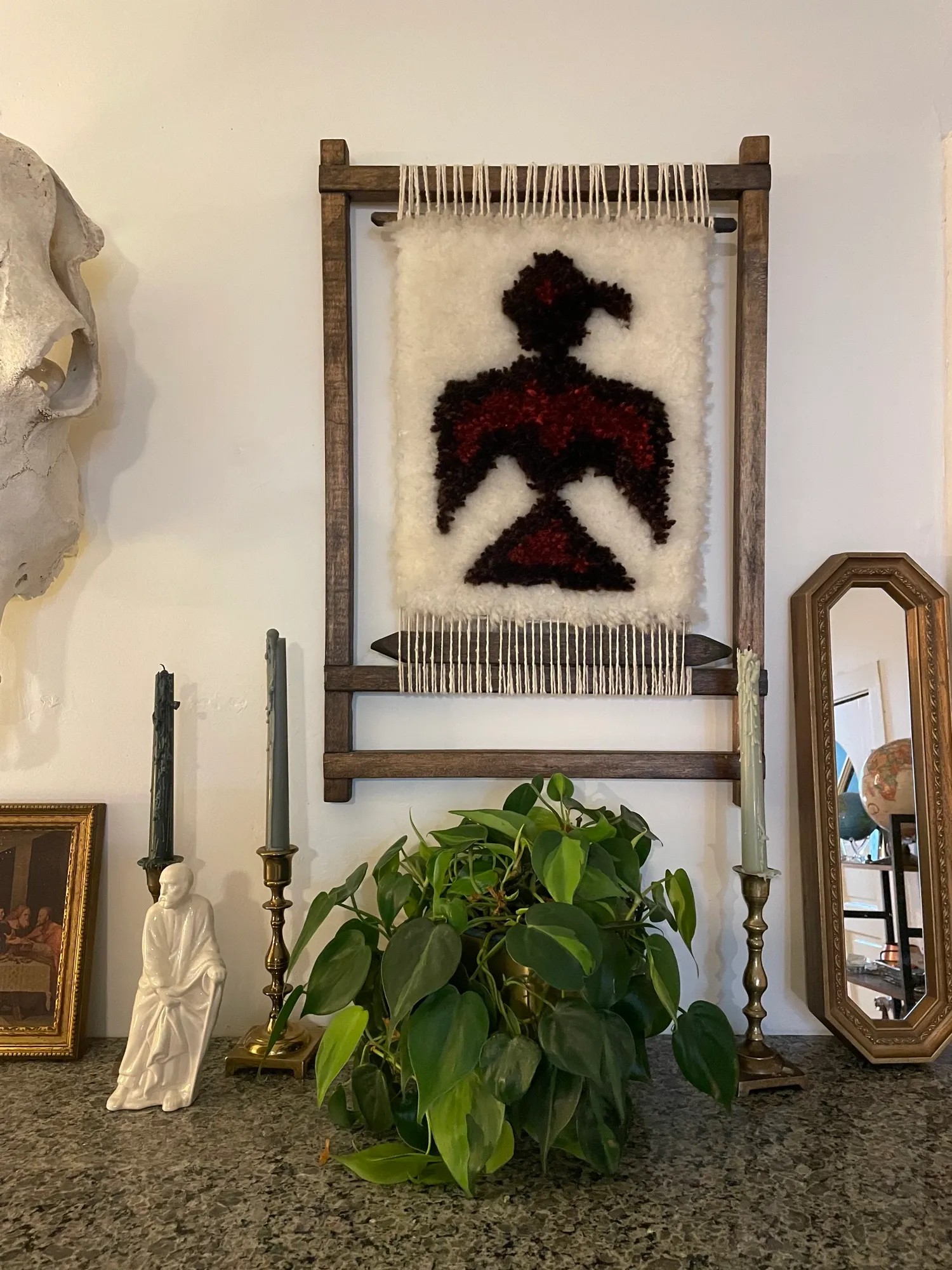 Primitive loom art